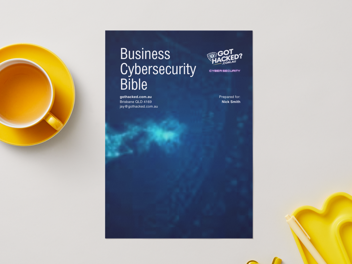 Free Business Cybersecurity Bible (Australia)